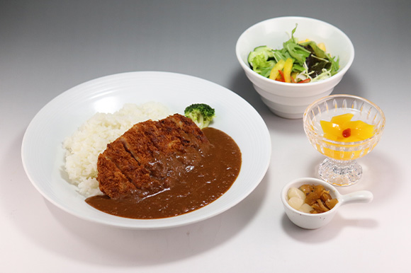 三元豚のカツカレーセット
